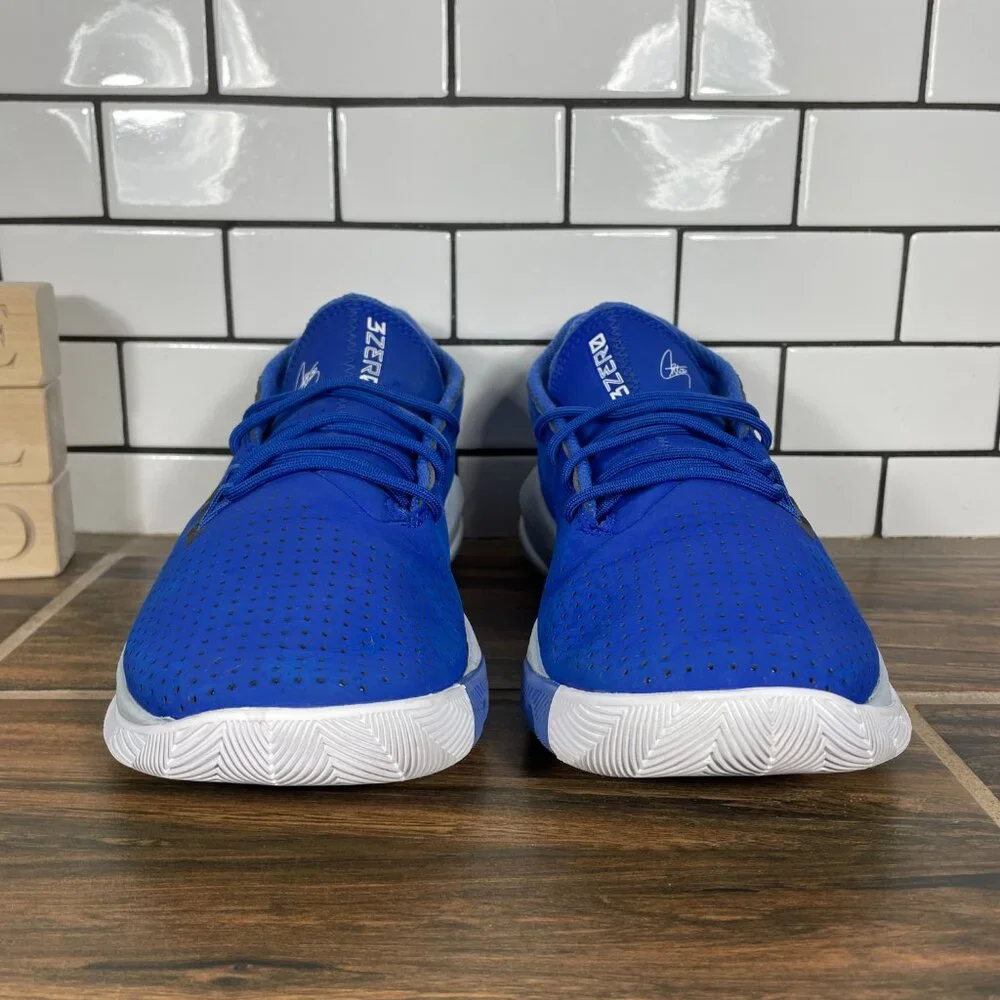 Under Armour SC 3ZER0 III Youth Boys Size 6.5Y Basketball Shoes Royal Sneakers